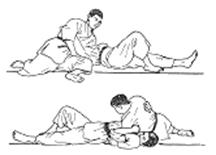 USHIRO-KESA-GATAME