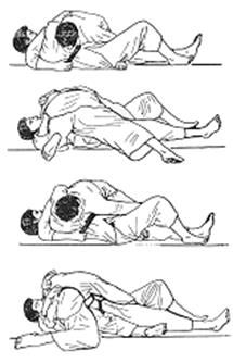 KUZURE-YOKO-SHIHO-GATAME